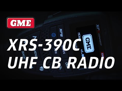 GME XRS Super Compact GME 80 Channel UHF CB Radio XRS-330c